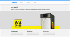 Desktop Screenshot of practica.ch